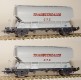 787010 Sudexpress Set of 2 grain transport hopper cars "TRANSCEREALES"